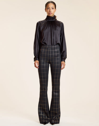 Metallic Bonded Pants | Cynthia Rowley Clothing|Sale