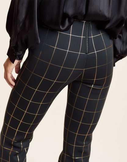 Metallic Bonded Pants | Cynthia Rowley Clothing|Sale