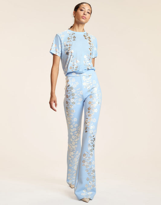 Metallic Bonded Pants | Cynthia Rowley Clothing|Sale