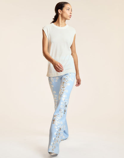 Metallic Bonded Pants | Cynthia Rowley Clothing|Sale
