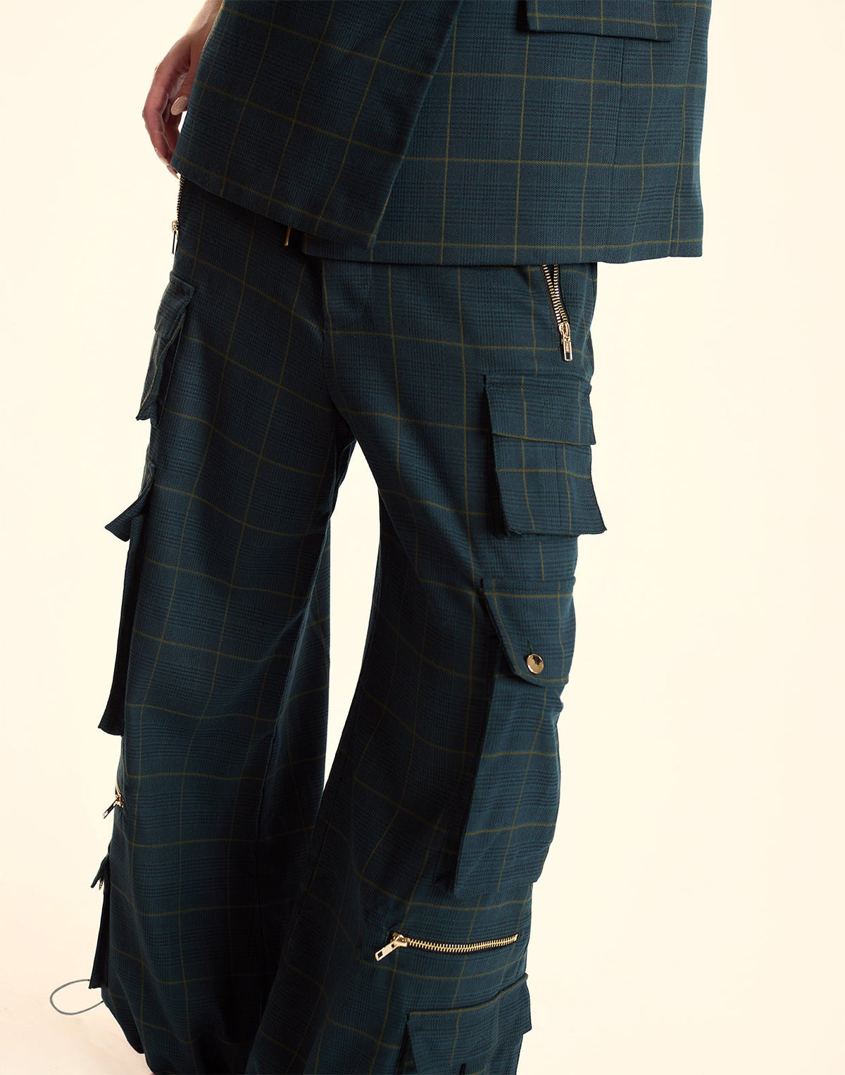 Plaid Cargo Pants | Cynthia Rowley Clothing|Sale