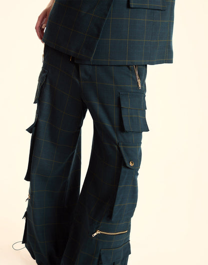 Plaid Cargo Pants | Cynthia Rowley Clothing|Sale
