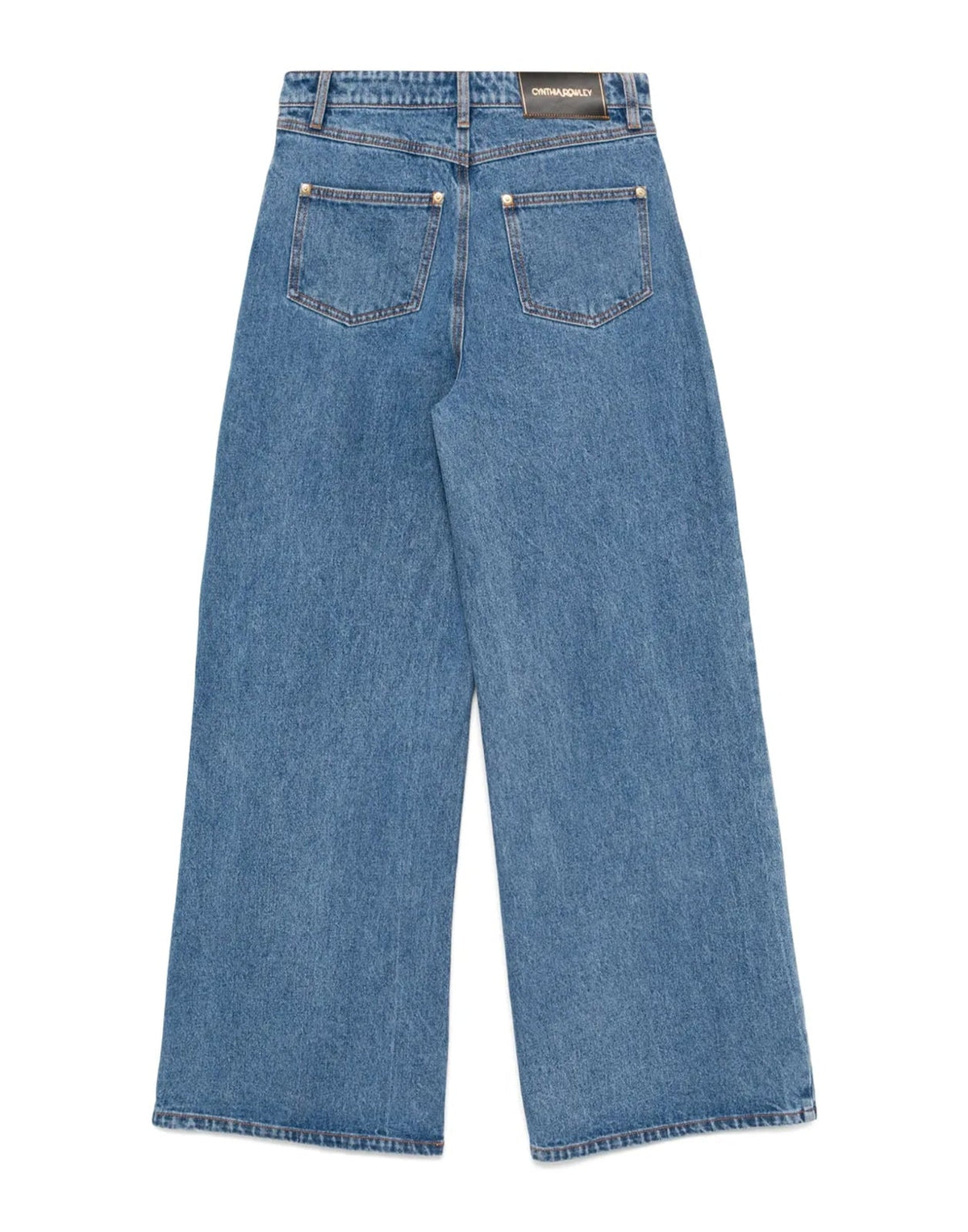 Embroidered Wide-leg Jean | Cynthia Rowley Clothing|Sale
