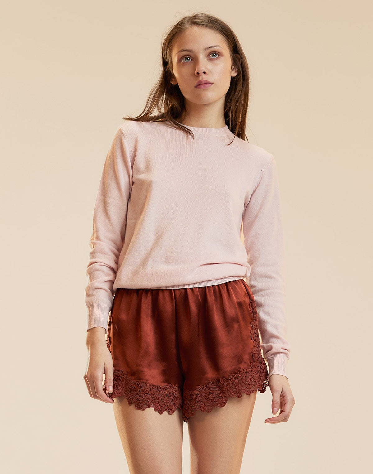 Garbo Lace Shorts | Cynthia Rowley Clothing