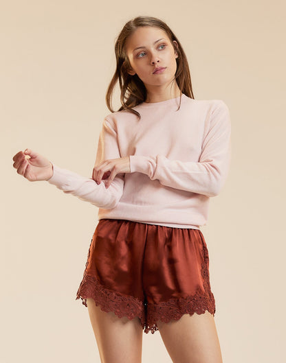 Garbo Lace Shorts | Cynthia Rowley Clothing