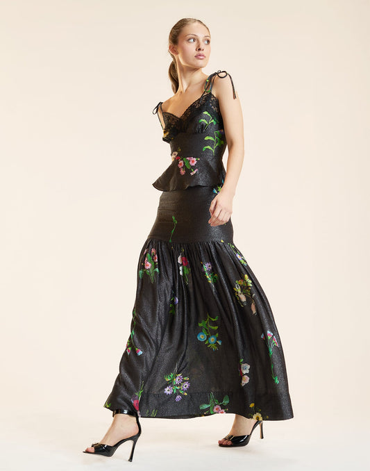 Moonlight Shimmer Skirt | Cynthia Rowley Clothing