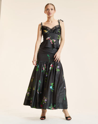 Moonlight Shimmer Skirt | Cynthia Rowley Clothing
