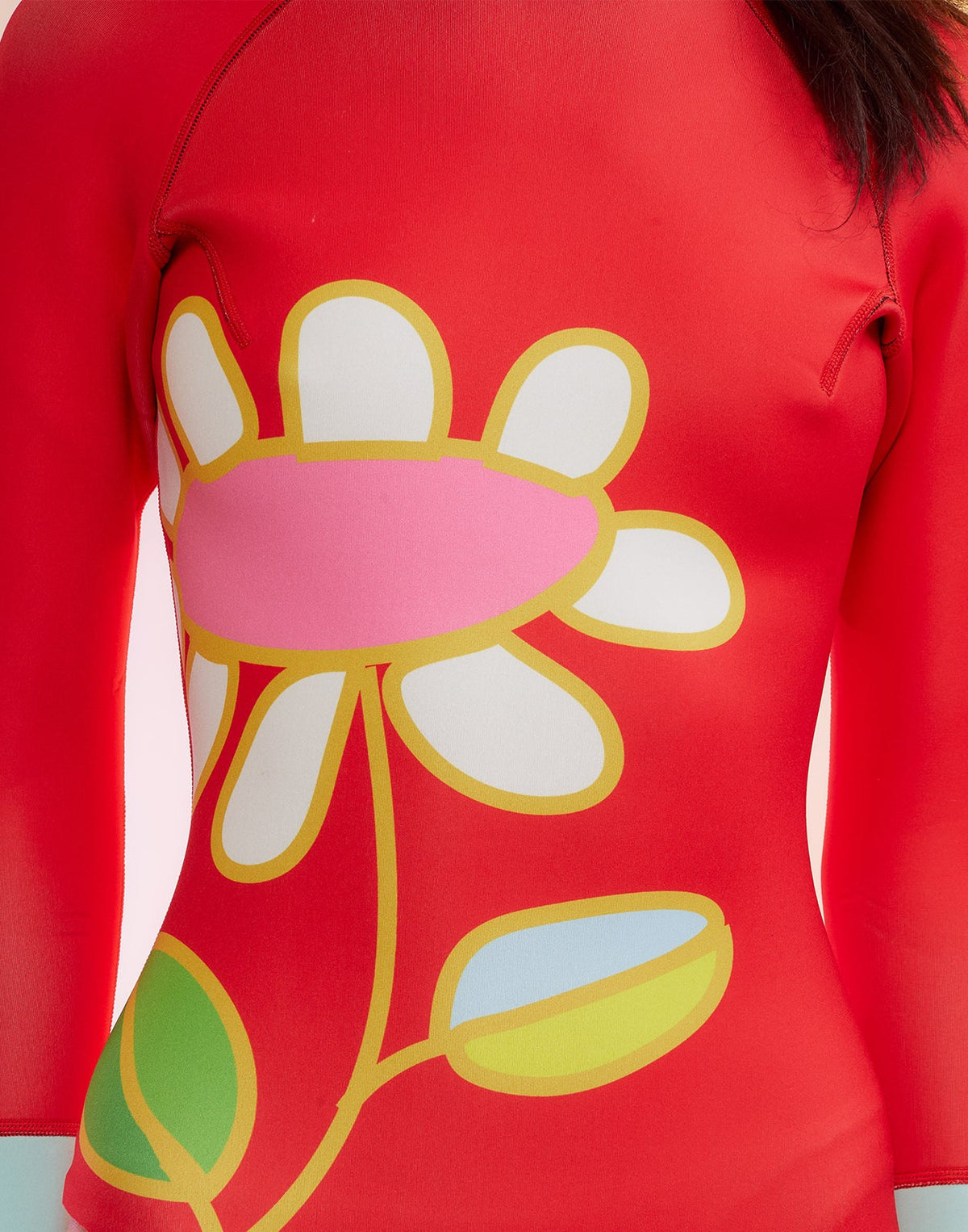 Spring Daisy Wetsuit | Cynthia Rowley Clothing|Sale