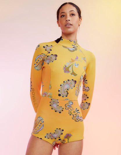 Sunrise Paisley Wetsuit | Cynthia Rowley Clothing|Sale