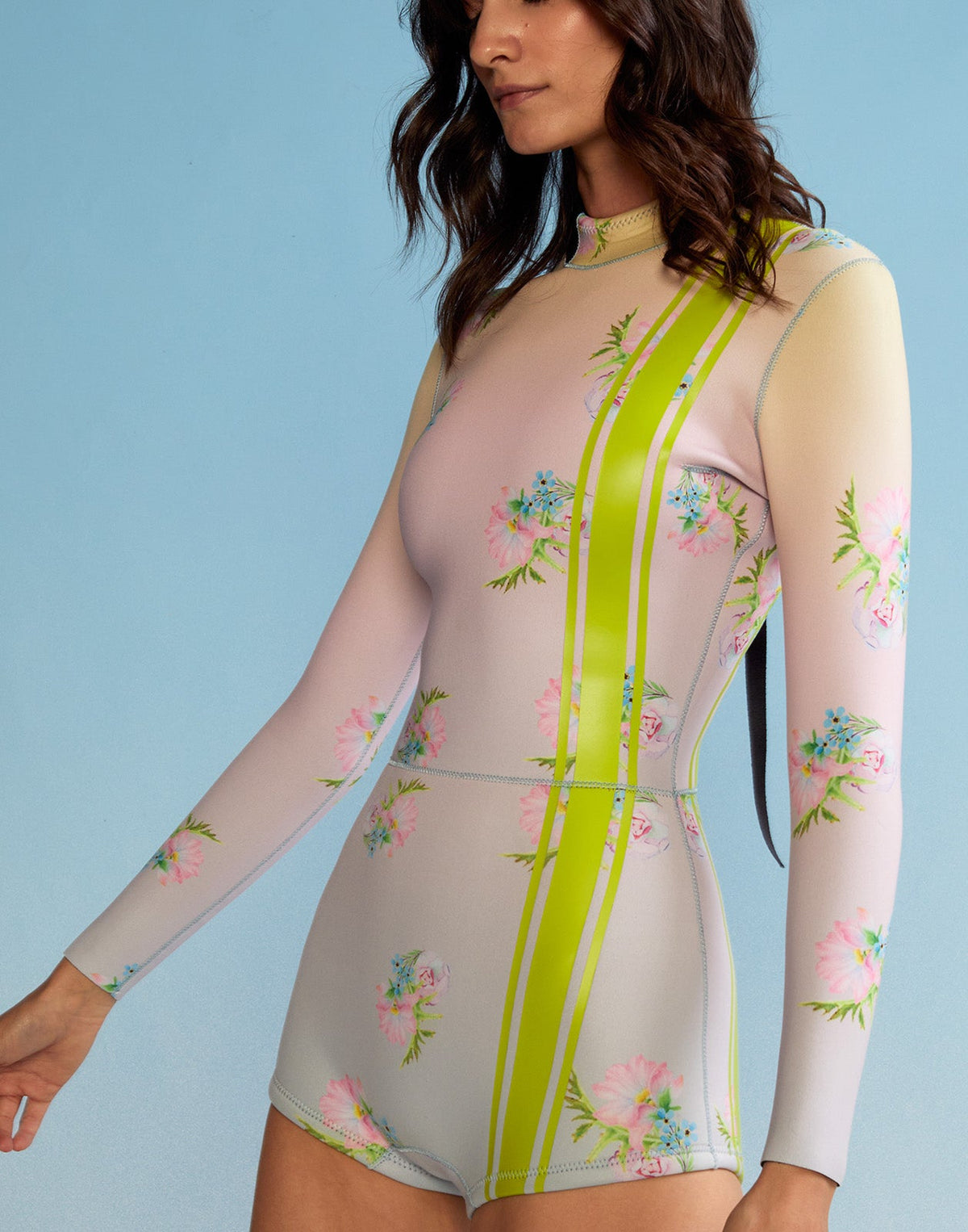 Ombre Floral Wetsuit | Cynthia Rowley Clothing|Sale
