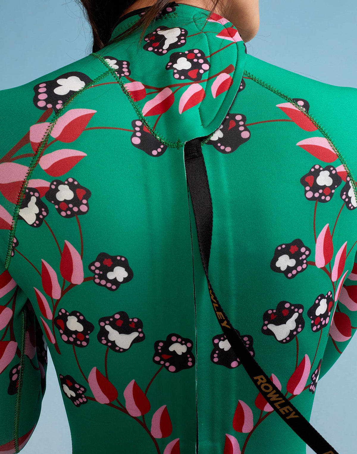 Vine Floral High Cut Wetsuit | Cynthia Rowley Clothing|Sale