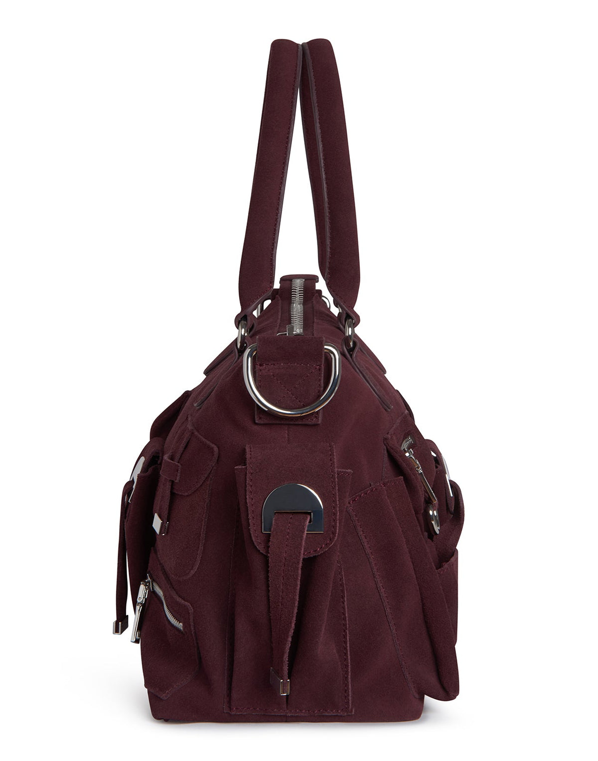 Suede Cargo Pocket Shoulder Bag | Cynthia Rowley Accessories|Sale