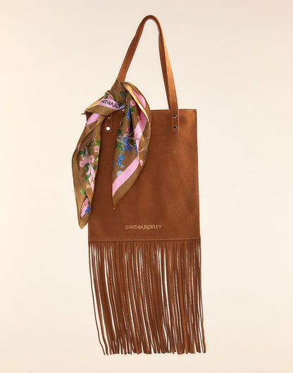 Felicity Fringe Suede Tote | Cynthia Rowley Accessories