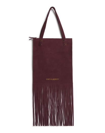 Felicity Fringe Suede Tote | Cynthia Rowley Accessories