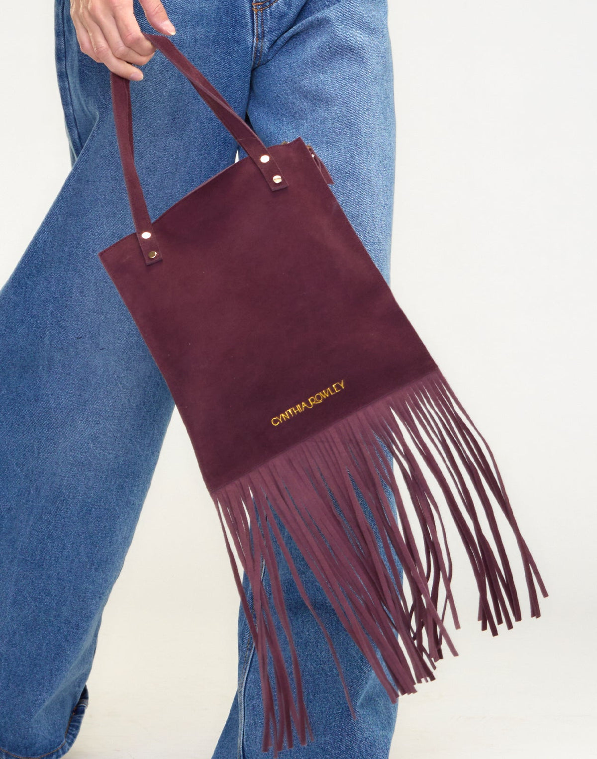 Felicity Fringe Suede Tote | Cynthia Rowley Accessories