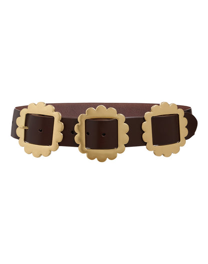 Gold Buckle Belt | Cynthia Rowley Accessories