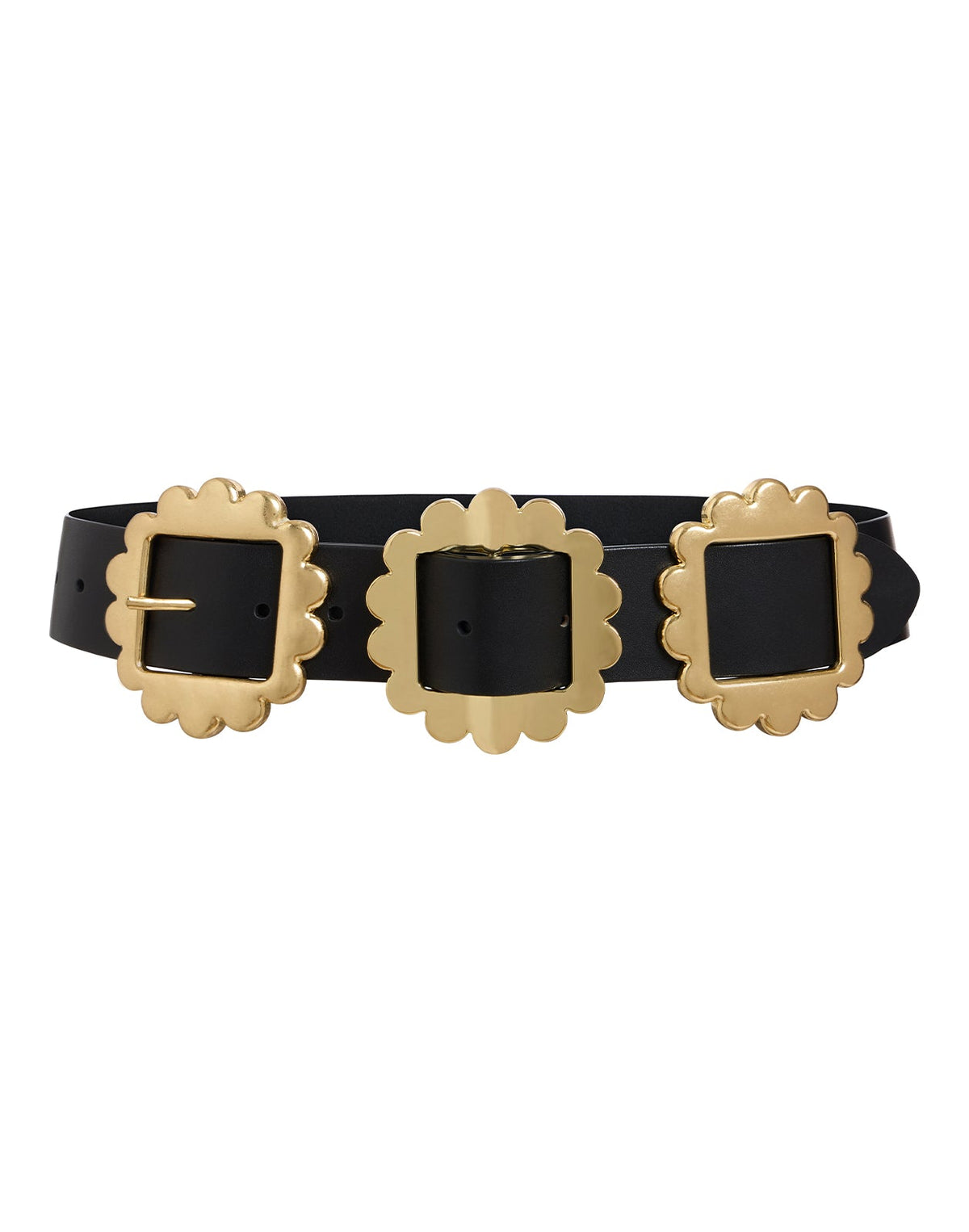 Gold Buckle Belt | Cynthia Rowley Accessories