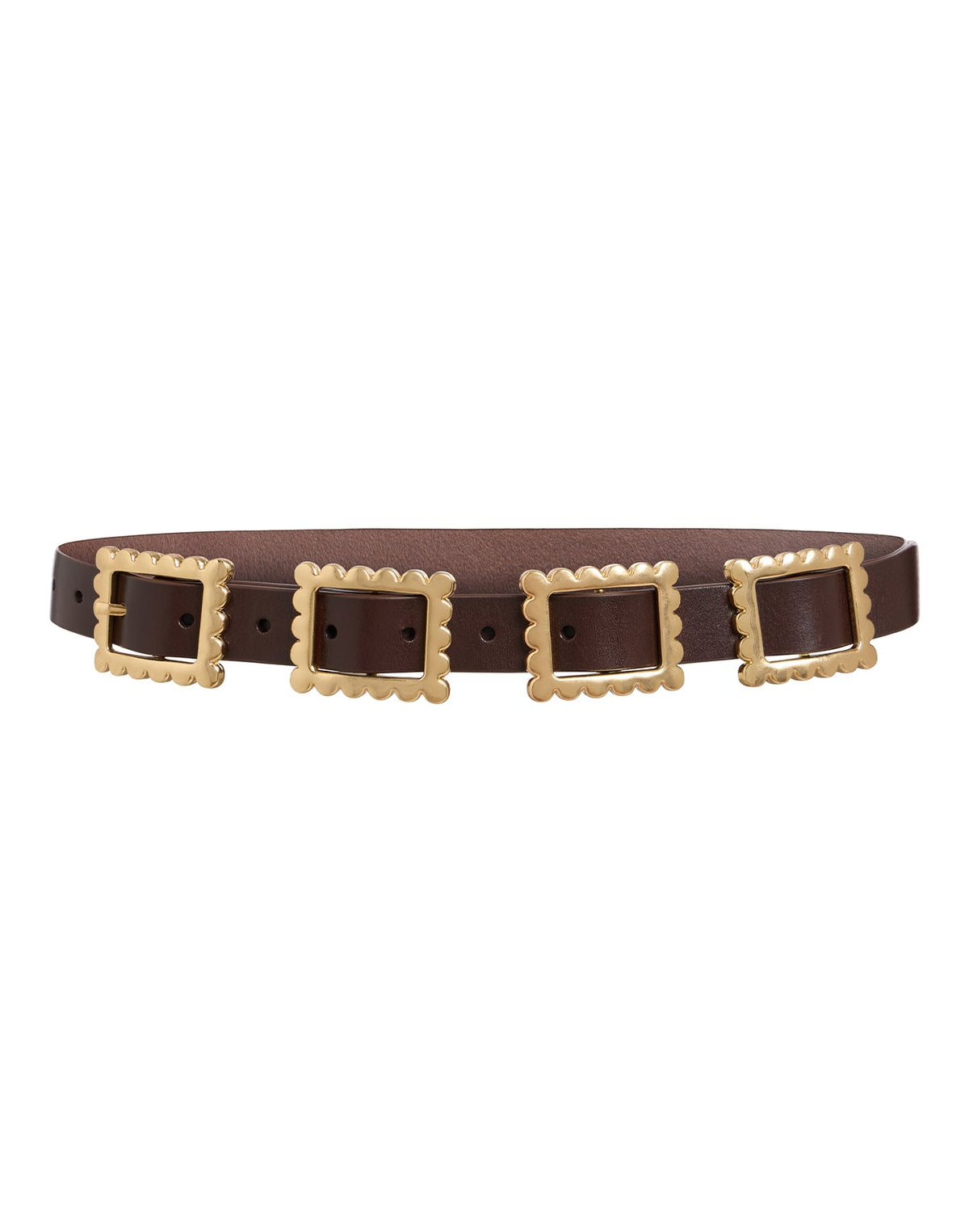 Gold Buckle Belt | Cynthia Rowley Accessories