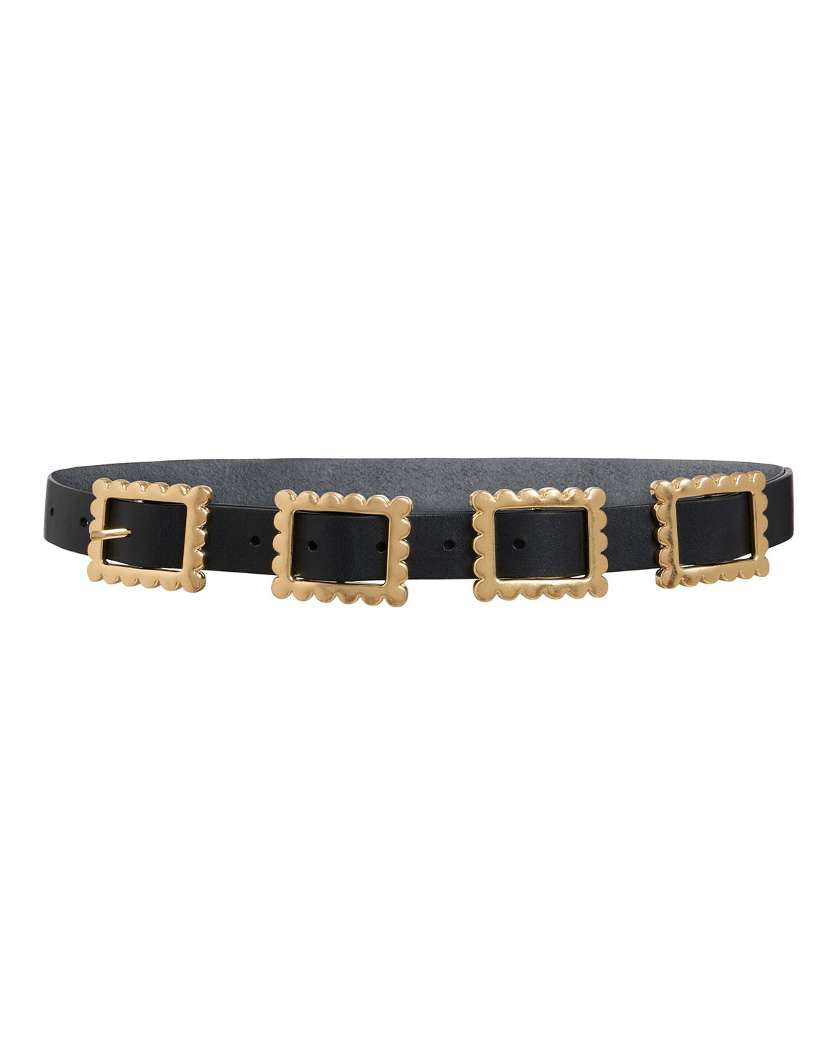 Gold Buckle Belt | Cynthia Rowley Accessories