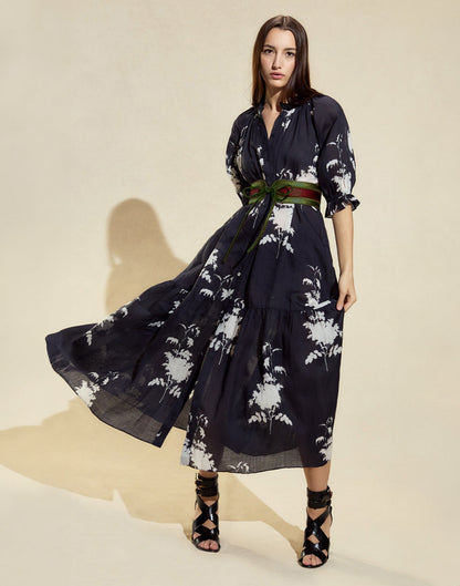 Metallic Vegan Leather Belt | Cynthia Rowley Accessories