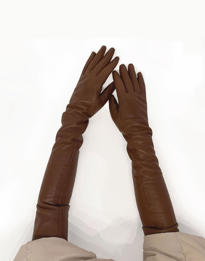 Bea Long Leather Gloves | Cynthia Rowley Accessories