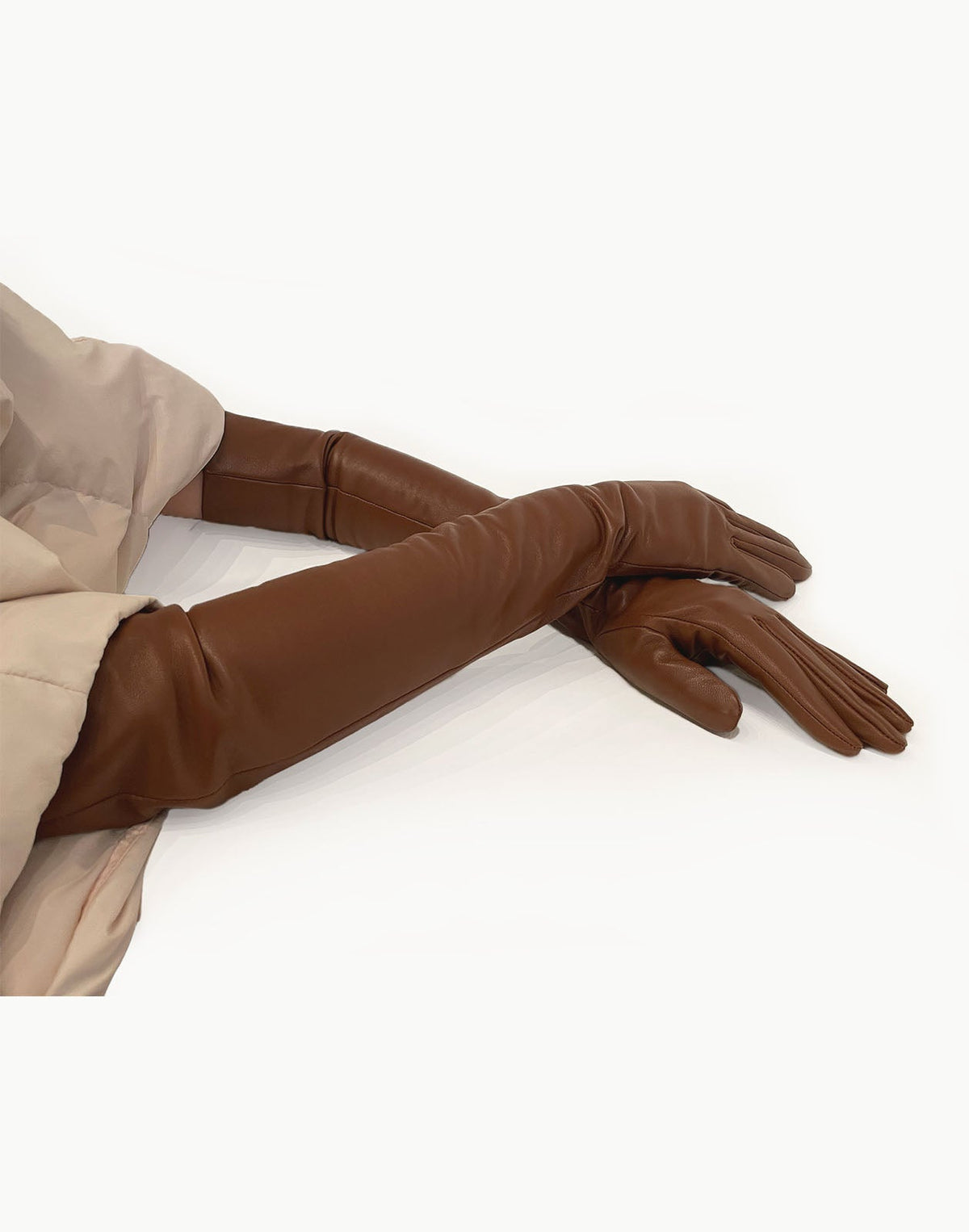 Bea Long Leather Gloves | Cynthia Rowley Accessories