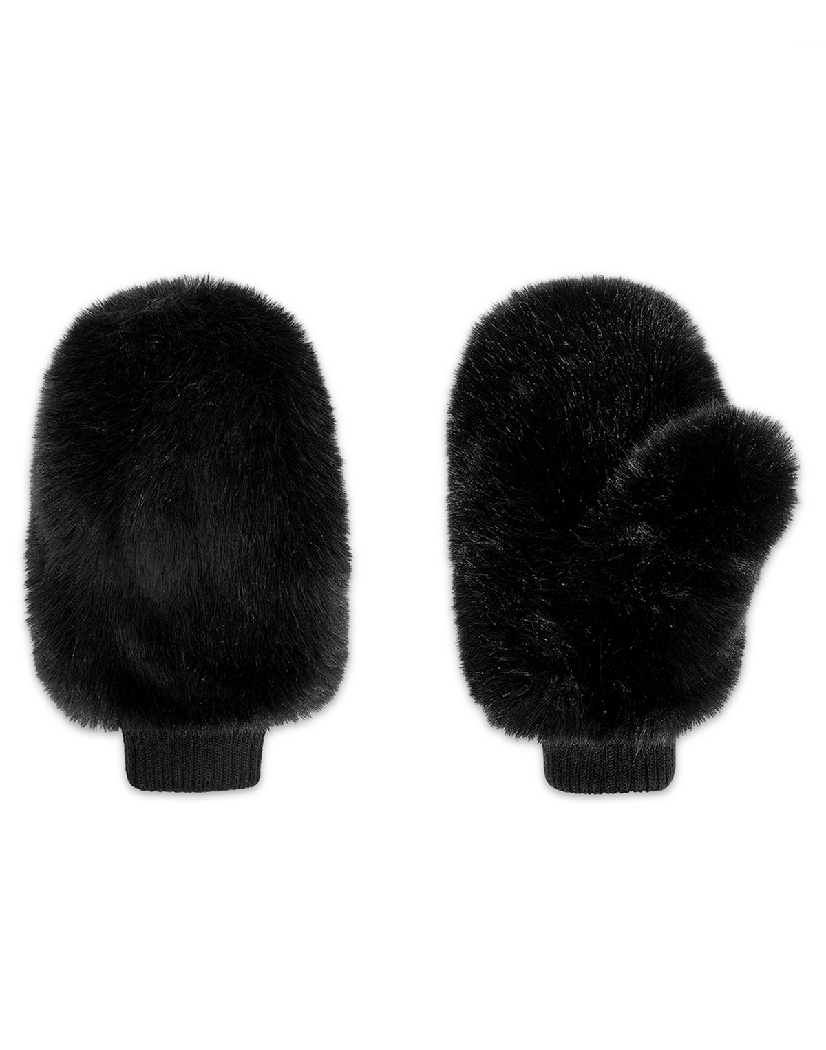 Faux Fur Oversized Mittens | Cynthia Rowley Accessories