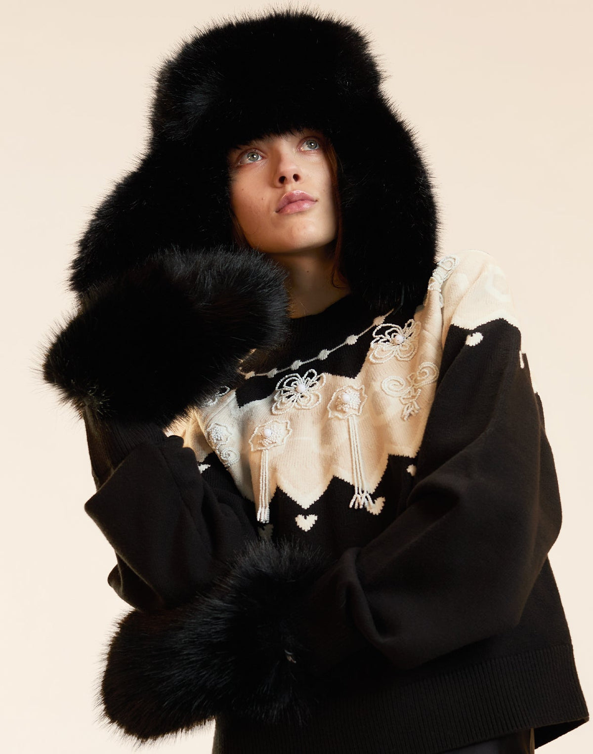 Snow Bunny Trapper Hat | Cynthia Rowley Accessories