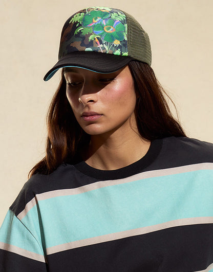 Camo Trucker Hat | Cynthia Rowley Accessories