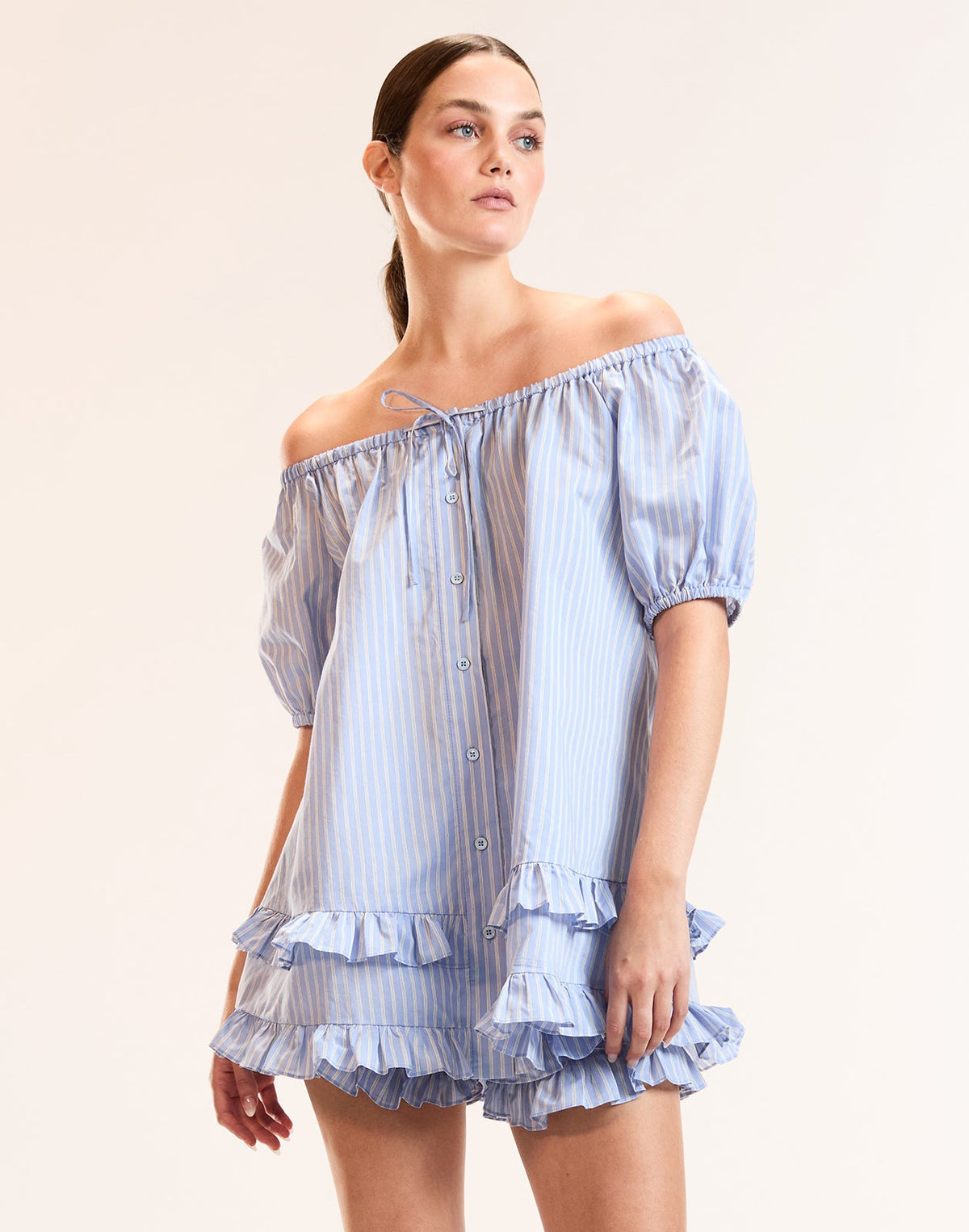 Bardot Stripe Top | Cynthia Rowley New Arrivals