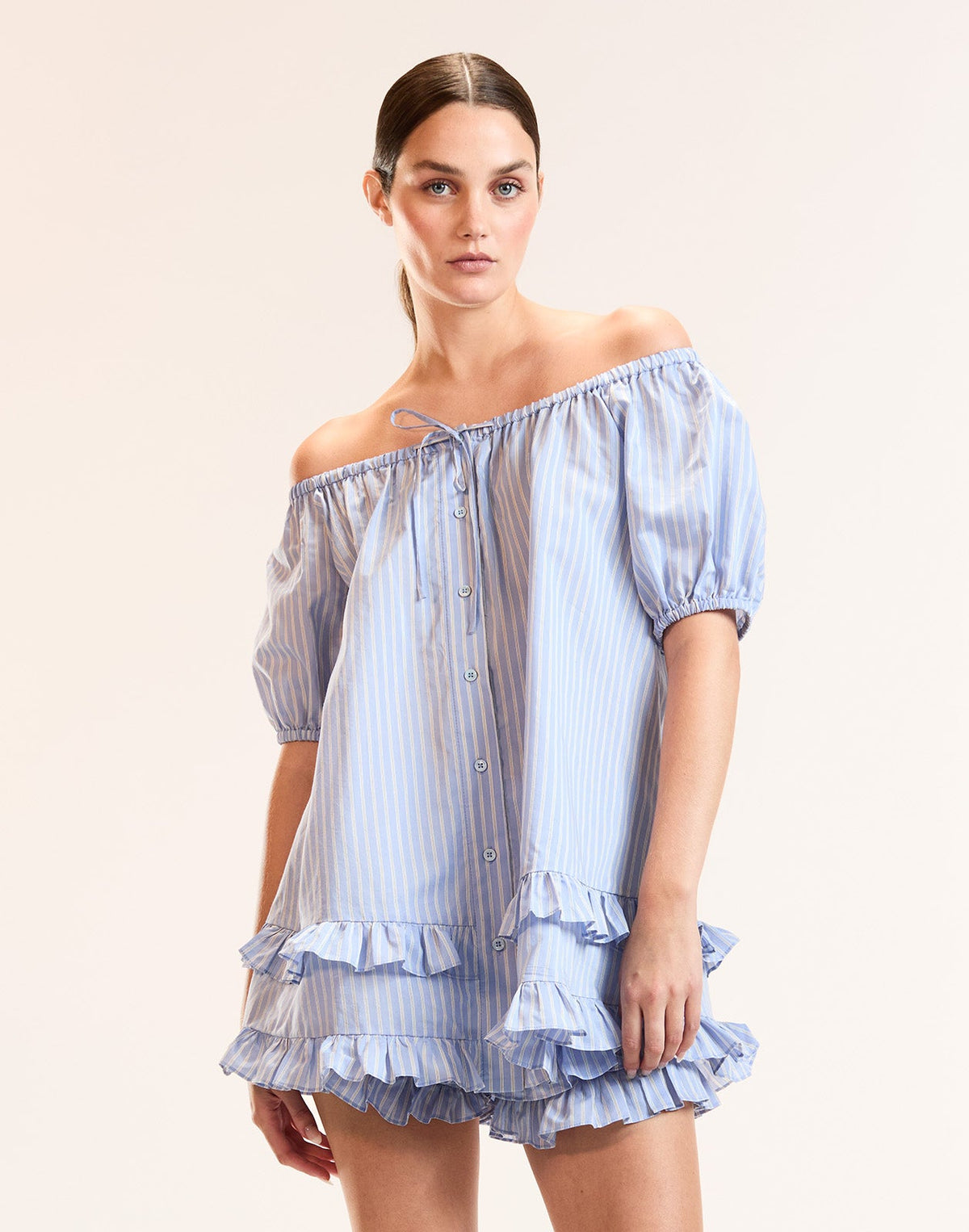 Bardot Stripe Top | Cynthia Rowley New Arrivals