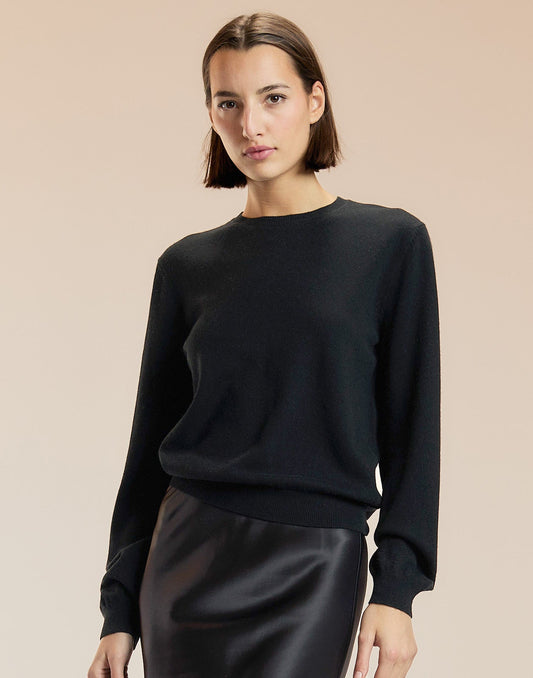 Pippa Elbow Patch Sweater | Cynthia Rowley New Arrivals