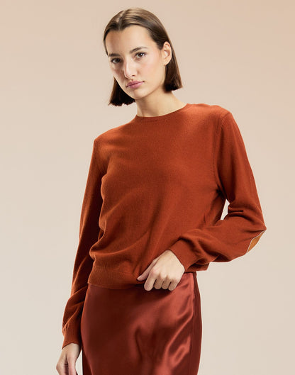 Pippa Elbow Patch Sweater | Cynthia Rowley New Arrivals