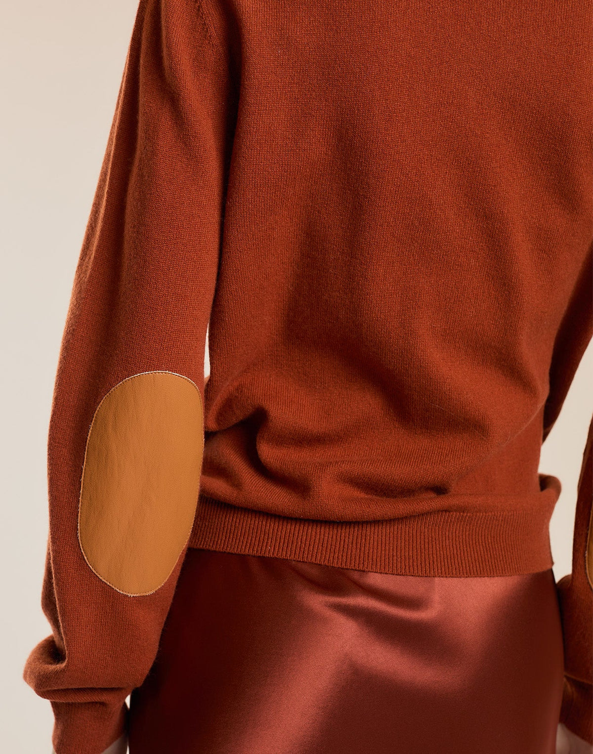 Pippa Elbow Patch Sweater | Cynthia Rowley New Arrivals