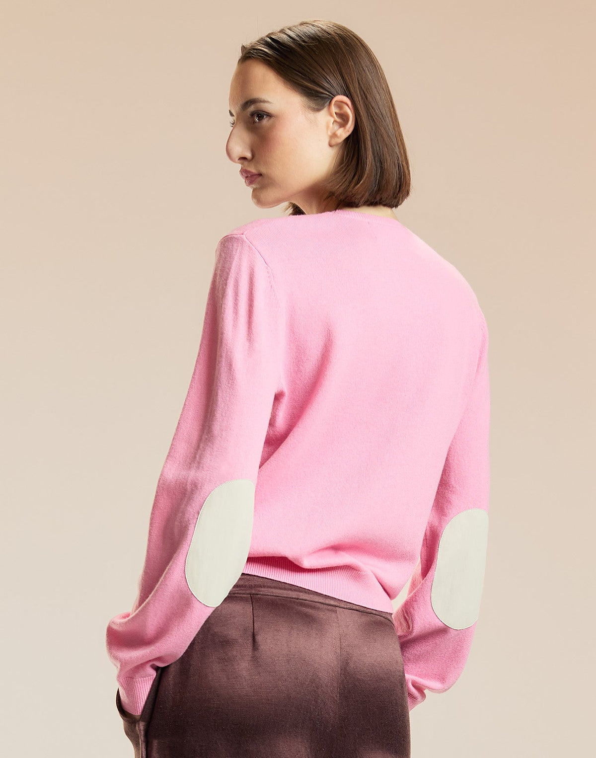 Pippa Elbow Patch Sweater | Cynthia Rowley New Arrivals