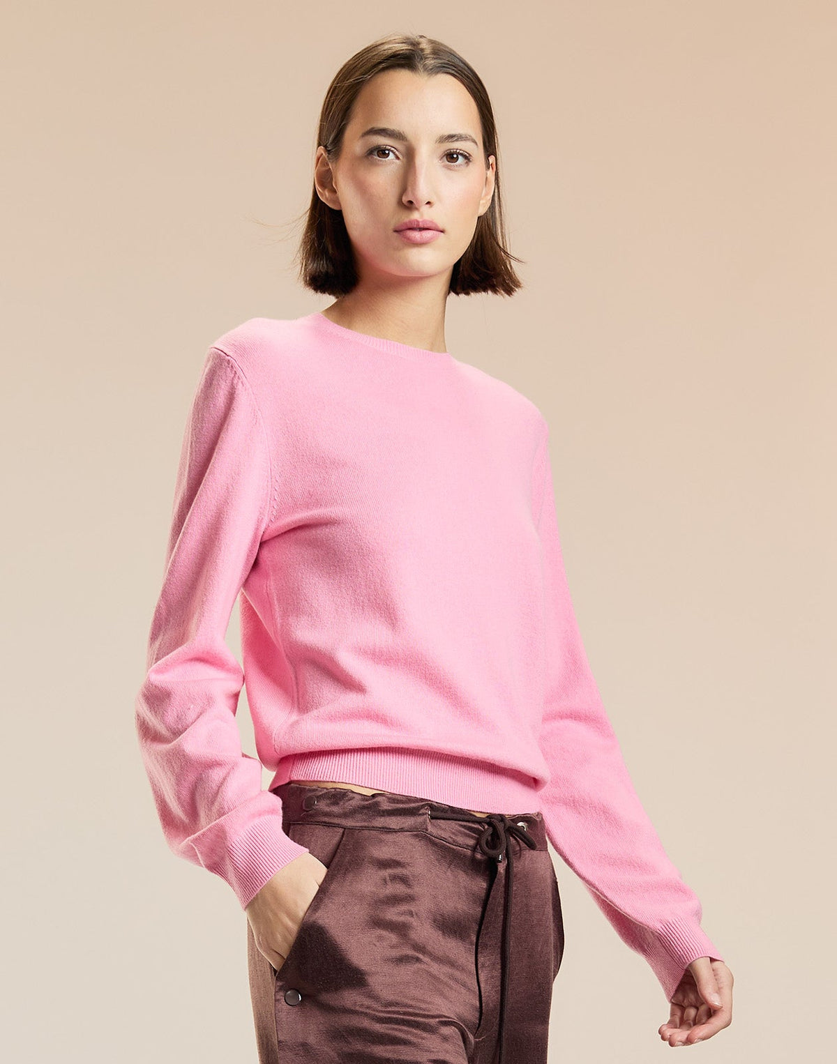 Pippa Elbow Patch Sweater | Cynthia Rowley New Arrivals
