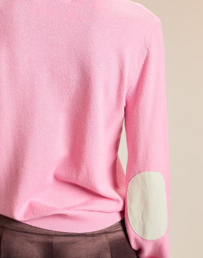Pippa Elbow Patch Sweater | Cynthia Rowley New Arrivals