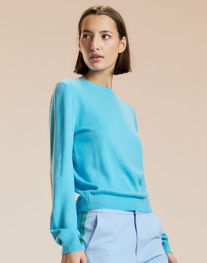 Pippa Elbow Patch Sweater | Cynthia Rowley New Arrivals