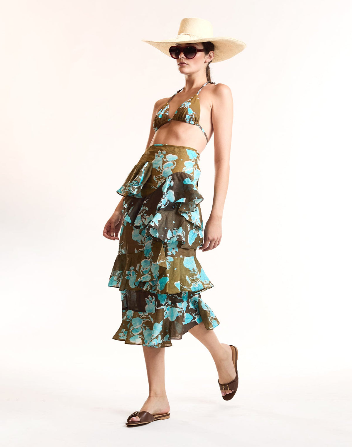 Ravello Ruffle Skirt | Cynthia Rowley New Arrivals
