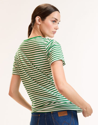 Relaxed Stripe Tee | Cynthia Rowley New Arrivals
