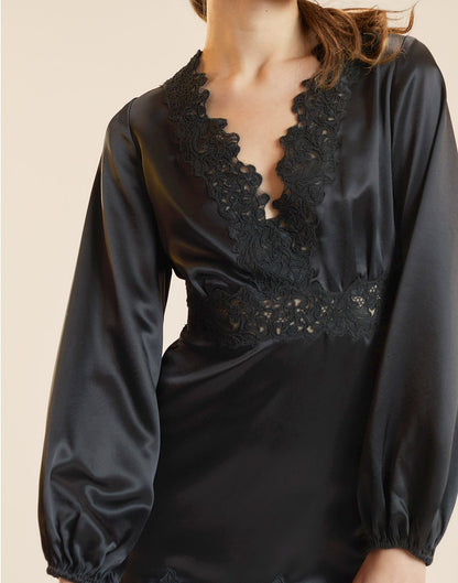 Garbo Silky Lace Dress | Cynthia Rowley Sale