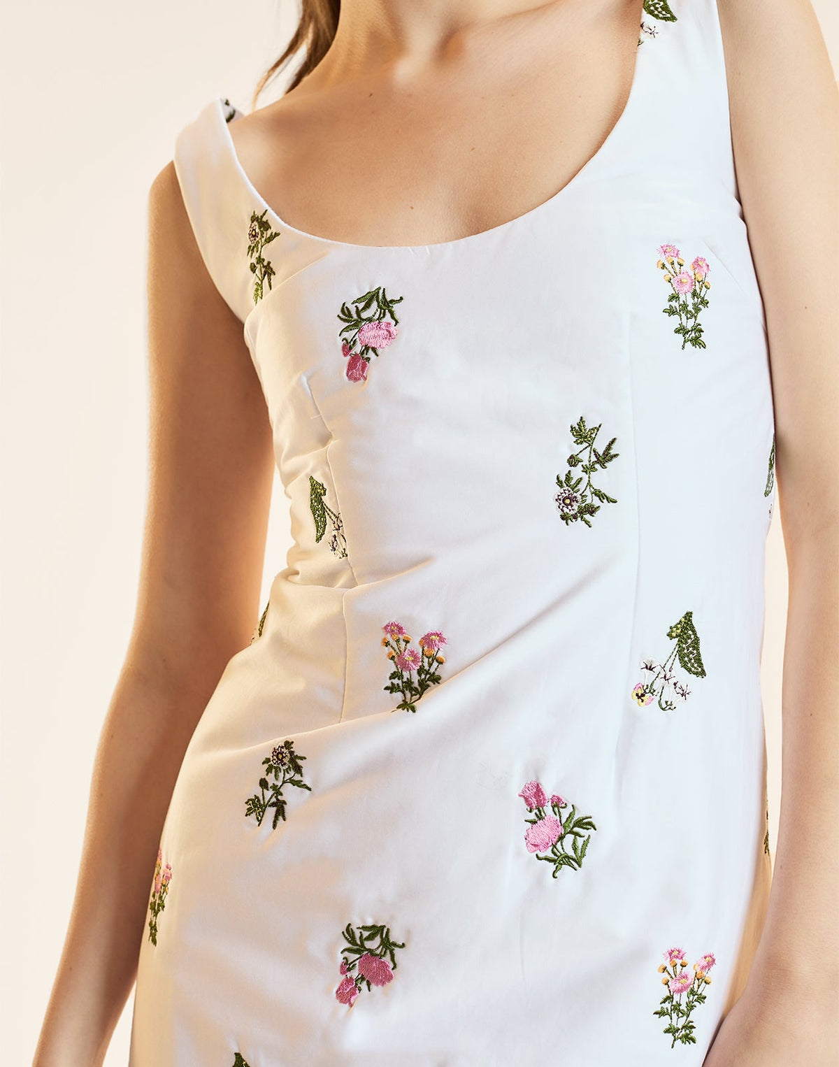 Bouquet Embroidered Dress | Cynthia Rowley Sale