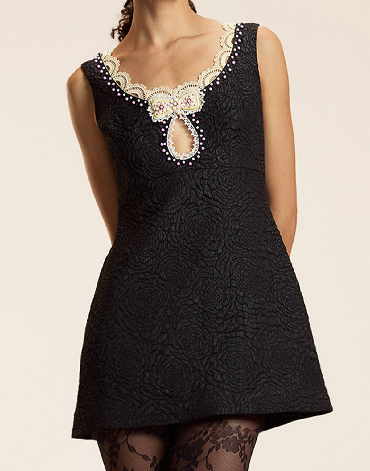 Petit Four Lace Trim Dress | Cynthia Rowley Sale