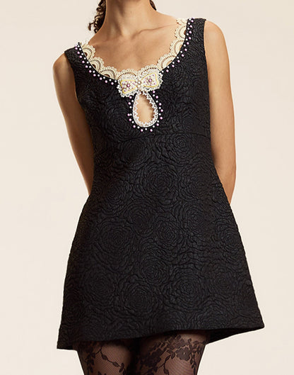 Petit Four Lace Trim Dress | Cynthia Rowley Sale