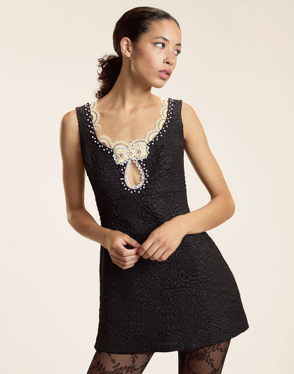 Petit Four Lace Trim Dress | Cynthia Rowley Sale